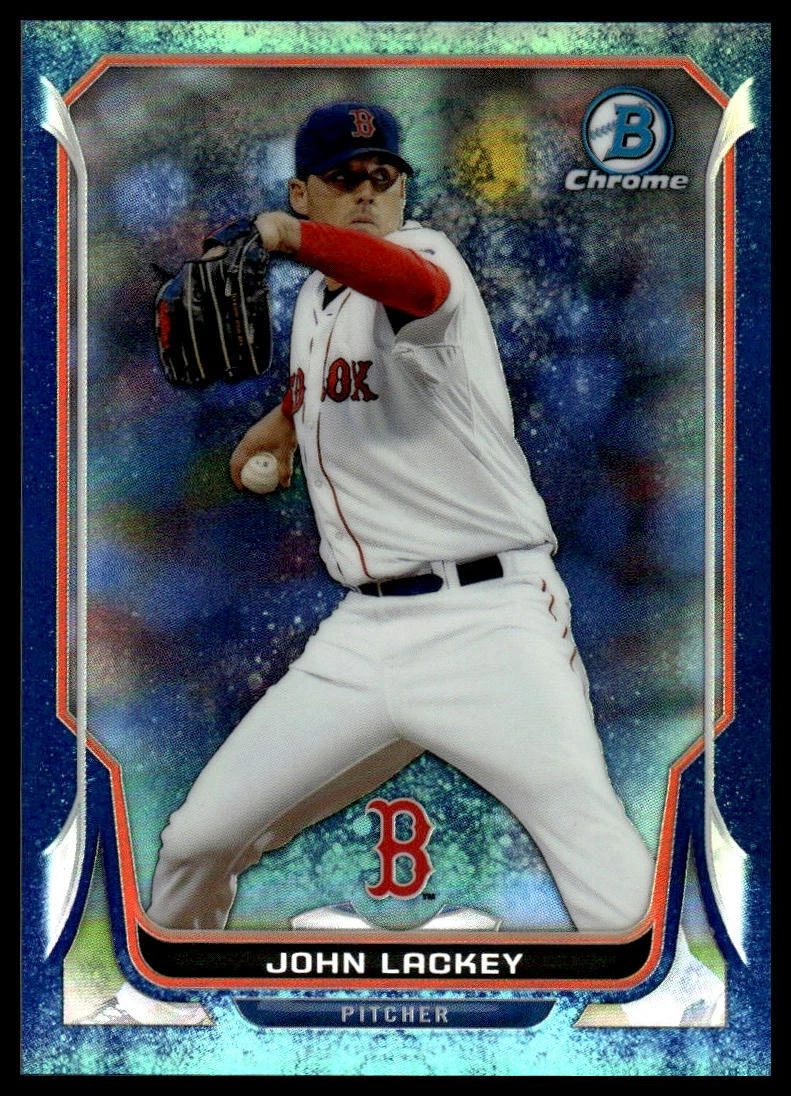 John Lackey trading card