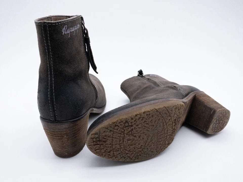 NAPAPIJRI Damen Ankle Boots Stiefelette Absatzschuh braun Gr 38 EU Art 16029-50 - Bild 2 von 4