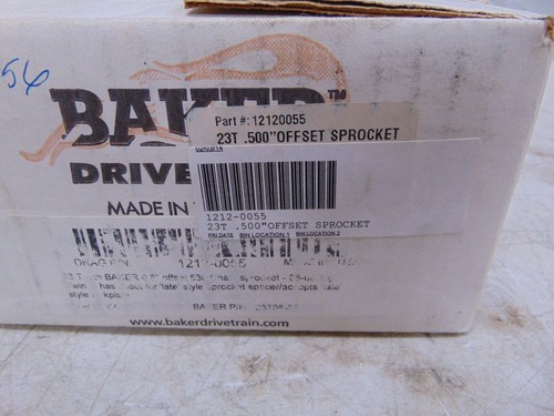 Piñón de cadena Baker 23T .5" Offset 530 94-06 Big Twin 91-03 XL P/N: 23T05-56 - Imagen 3 de 3