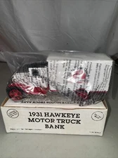 Ertl  1931 Swiss Farm Stores Hawkeye Motor Truck Bank 1/34 scale NEW 6.5" 