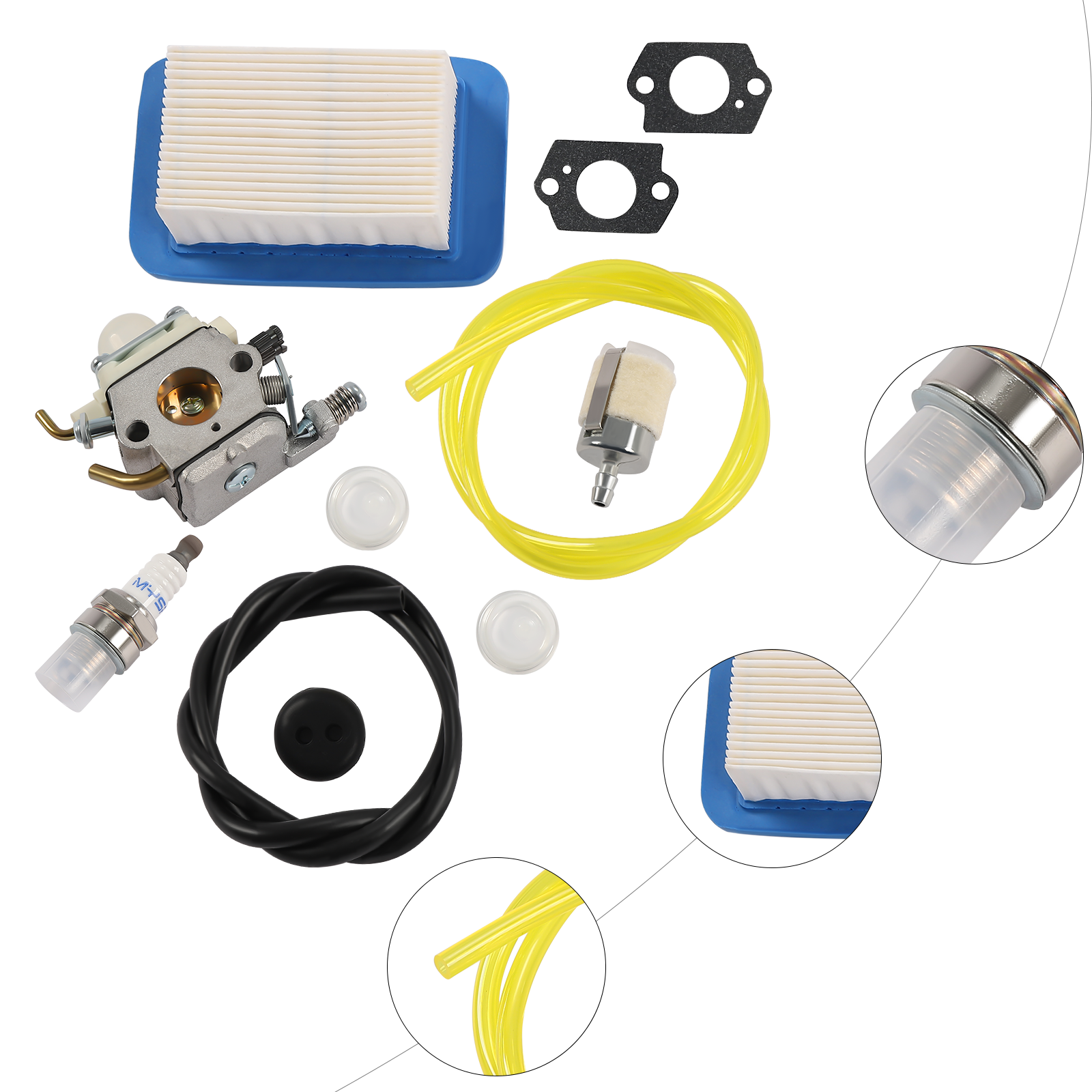 Carburetor Carb Air Filter Kit Echo PB580 PB580T Echo Backpack Blower