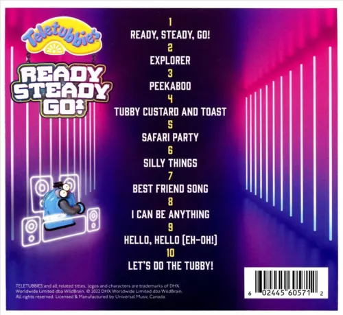 READY, STEADY, GO! NEW CD