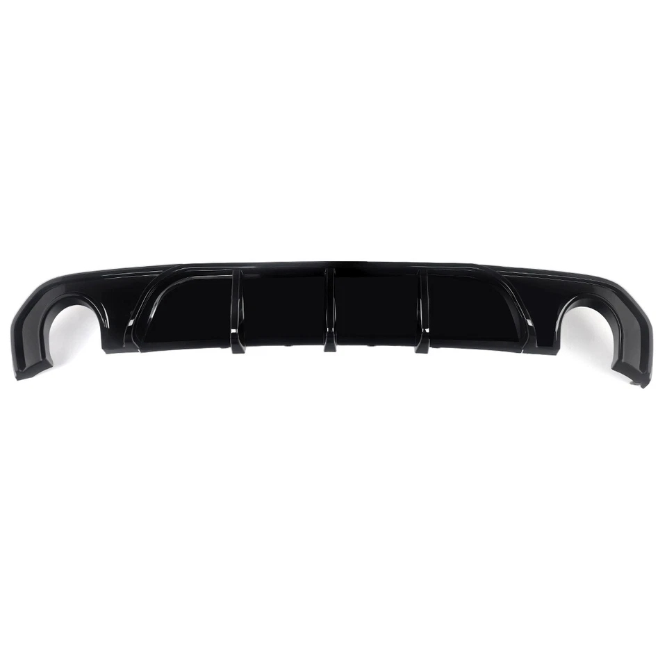 For  21-24 BMW 4 Series G26 420i Gran Coupe Rear Bumper Lip Diffuser Gloss Black Foto 2 de 4