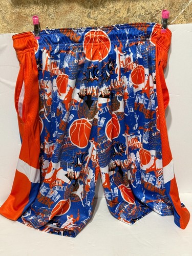 Flow Society NY Basketball Shorts New York Mens Medium Brand New - Picture 3 of 6