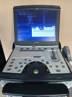 GE VIVID I  BT12.2  3S-RS Cardiac Probe 9L And 4C-RS proven All Option
