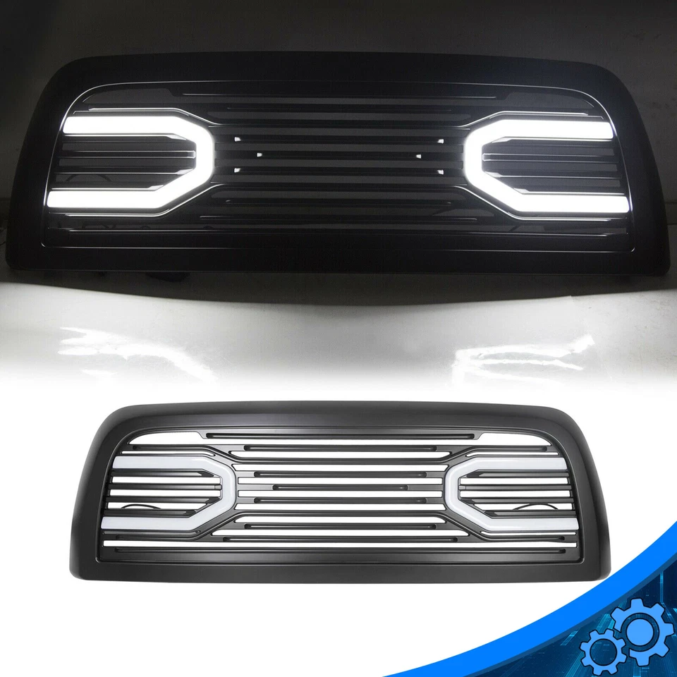 For 2010-2018 Dodge Ram 2500 3500 Big Horn Black Grille Shell & Lights 2014 2015 Foto 2 de 4