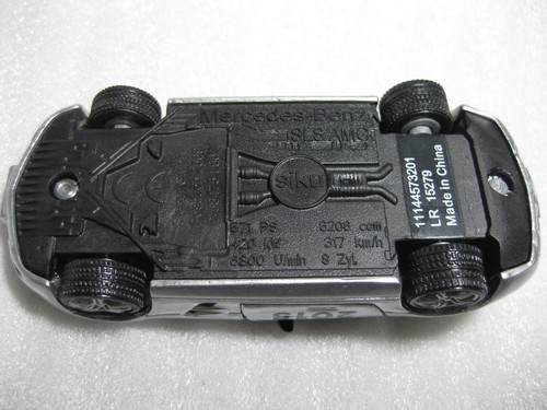 SIKU Mercedes Benz SLS AMG Bornelund 2015 Exclusive Diecast Model Rare Promo - Picture 8 of 8