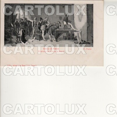 C8103 ALTEROCCA 1160 SACK OF ROME T PATINI PHOTO LIONS 1900