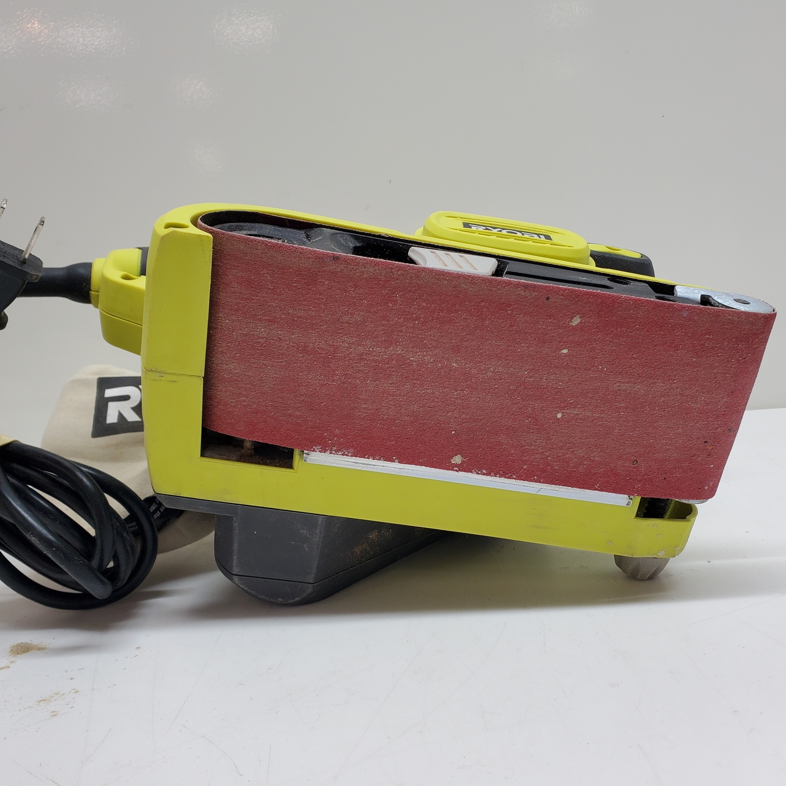 RYOBI BE319 Corded Belt Sander with Ryobi RS290G Orbit Sander Lot eBay