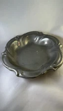 Holland Boone Polished Pewter Serving Tray Serving Dish 9” Unpolished