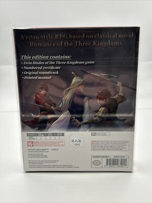 Twin Blades of the Three Kingdoms*Limited Edition*Nintendo Switch