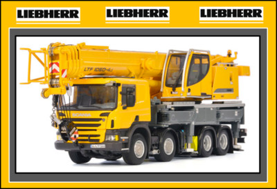 1/50 WSI Liebherr LTF 1060 4.1  Mobile Truck Crane - NIB - FREE SHIPPING $$$$$