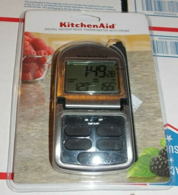 KitchenAid Gourmet Digital Probe Thermometer KN127OHSSA for sale online