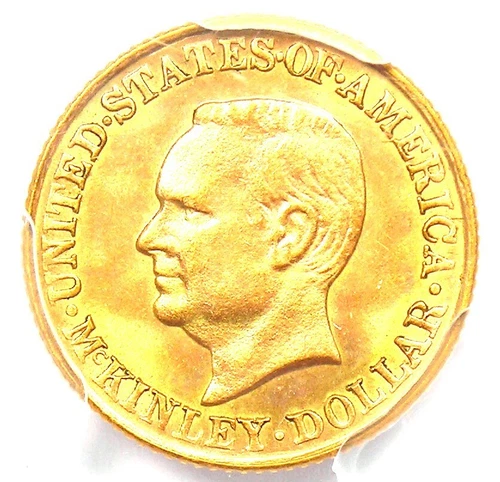 1917 McKinley Gold Dollar — photo from the most recent tracked eBay sale