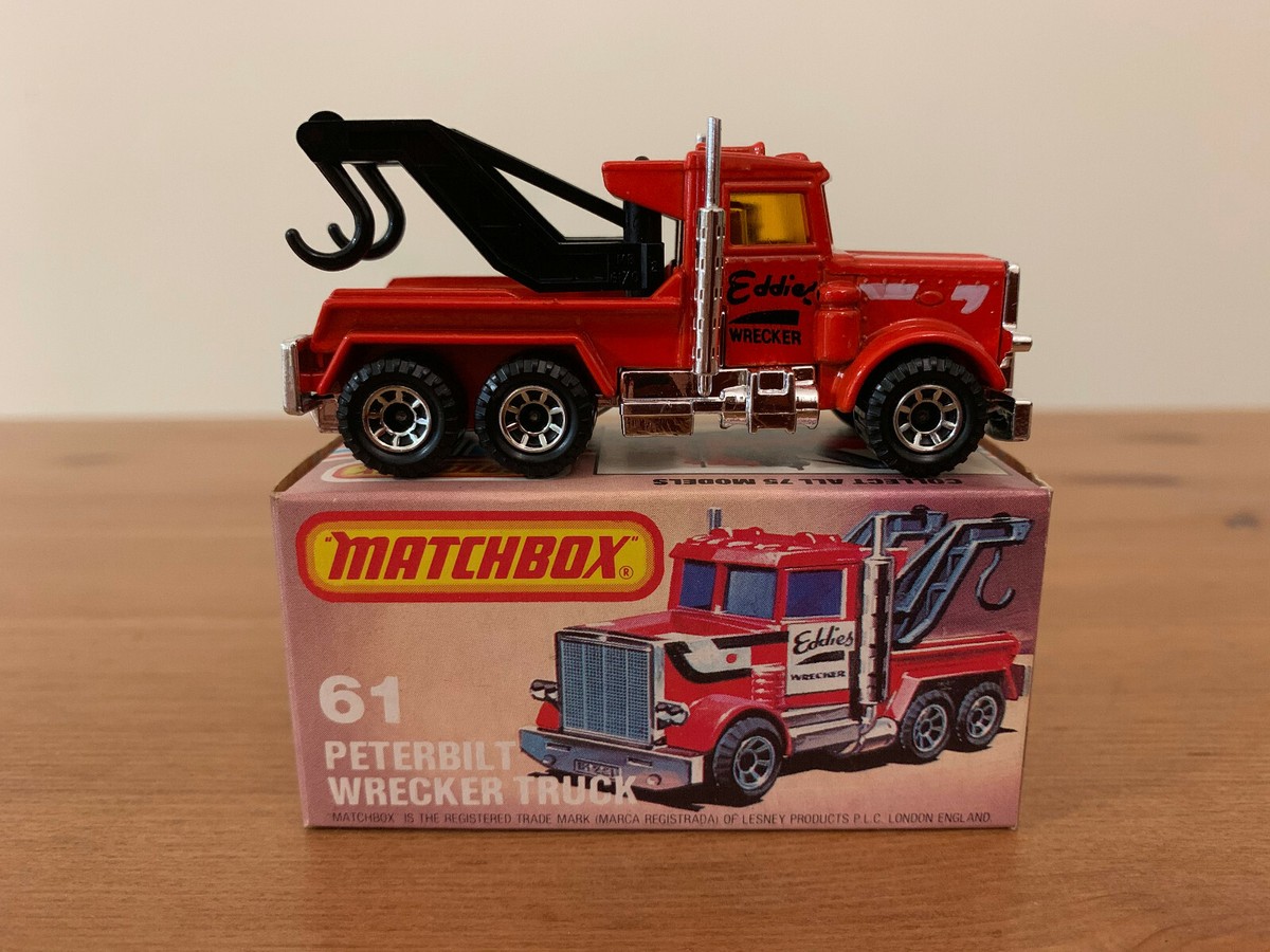 Matchbox Superfast 61 Peterbilt Wrecker Truck | eBay