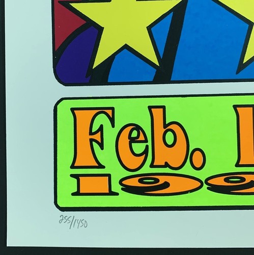 Green Day POSTER Honolulu Hawaii 1996 Silkscreen Signed Frank Kozik Mint! - Picture 2 of 3