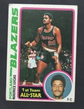 1978-79 TOPPS MAURICE LUCAS #50 PORTLAND TRAIL BLAZERS 
