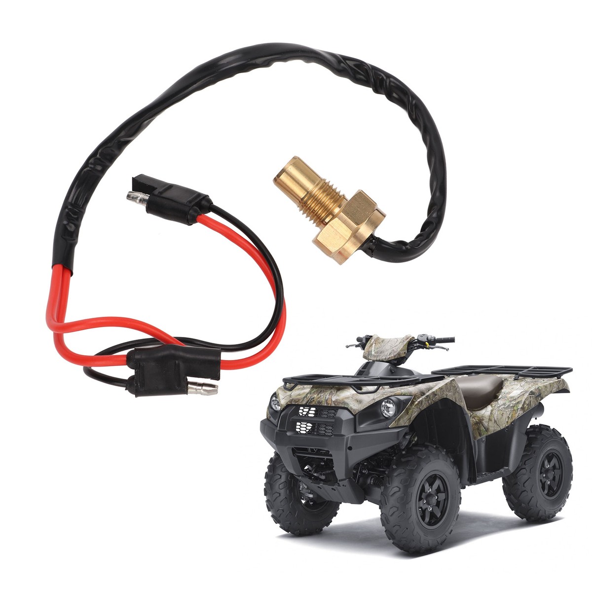 Fan Heat Thermal Sensor Switch For Arctic Cat 700 EFI 4X4 Auto Trv Le - Foto 11