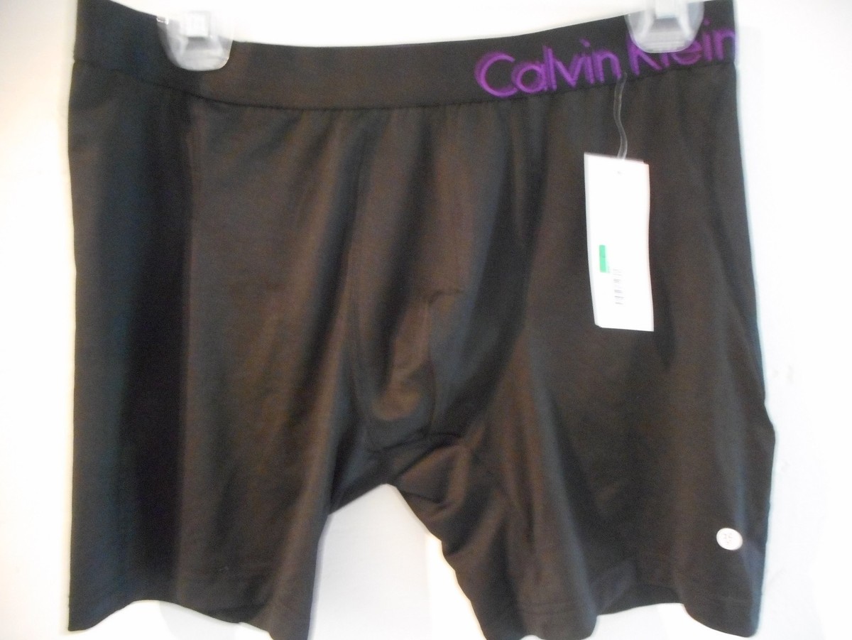 Calvin Klein Mens Boxer Underwear Large Black NP1935X-001