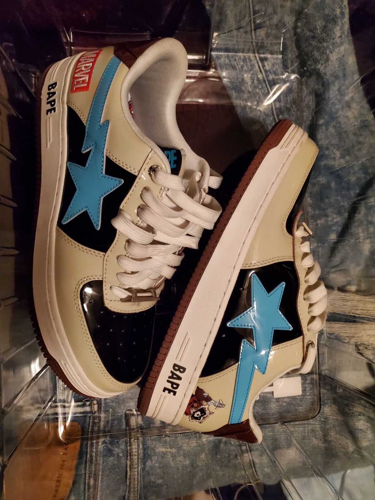 Marvel × Bape Sta Rocket Raccoon 27.5cm