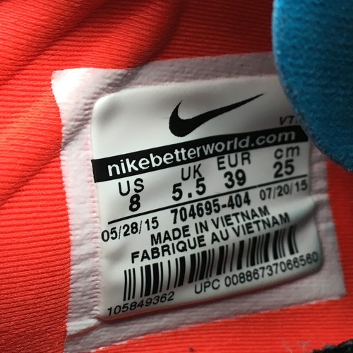 Women\u0026#039;s Nike Free TR Fit 5 Training Shoes Sneakers Size 8 US/39 EU  Blue Orange | eBay