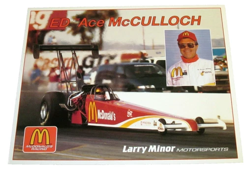 Ed McCulloch Size 8 NHRA Fan Photos