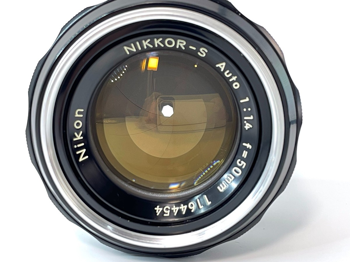 確認済 Nikon NIKKOR-S Auto 50mm F1.4 #11003 Nikon 50mm f1.4 Nikkor-S Auto Pre-AI - Lens – Kamerastore