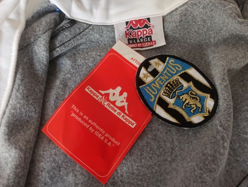 Kappa 90 's Juventus Football Training Tracksuit Jacket , Brand New - Picture 5 of 7