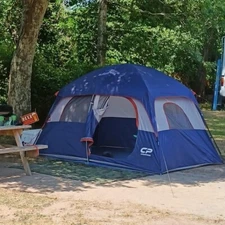 CAMPROS Tent 6-Person Camping Tents Water-Windproof Family Cabin Tent New NWT