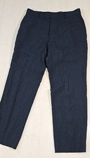 Hugo Boss James Brown Dress Pants Slacks 34x31 Wool Stretch Flat Front Black