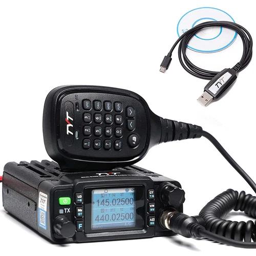 Walkie Talkie TYT TH-8600 Radio samochodowe Dwuzakresowe radio mobilne + kabel programowy - Zdjęcie 1 z 13