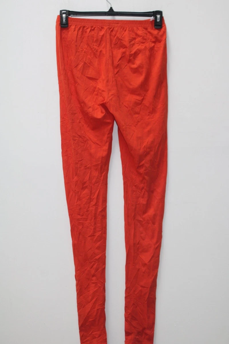 Ffu Women s Leggings Orange XL Pre Owned eBay