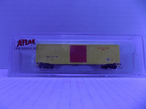 ACF 50'6" BOX CAR FOR: U.S. ARMY BY ATLAS NOS - Picture 2 of 3
