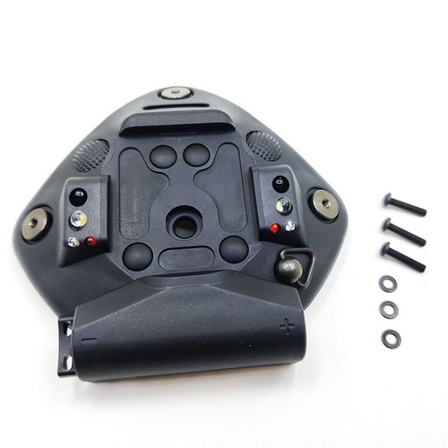 Tattico Universale Sindone-Luce Supporto Casco Rosso Blu Torcia IR Luce LED - Foto 9 di 10