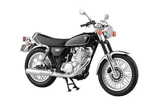 Rare AOSHIMA 1:12 motorcycle Diecast Model Yamaha SR400 Black from