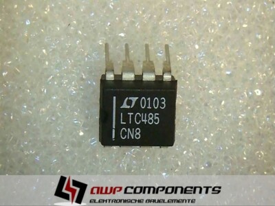 Ltc485 (4 Stk.) LTC485CN8 - Transceiver, RS485, 5V, 8-PDIP, Linear 85 Stk ...