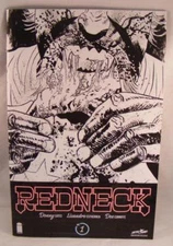Redneck #1 Comic Convention Exclusive Edition Sketch Cover Excellent Condition
