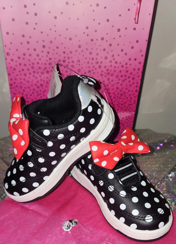 Rare Find Disney Jr.  Gift Wrapped Ready Minnie Mouse Shoes size 11 ONLY 1 Pair. - Image 4 of 4