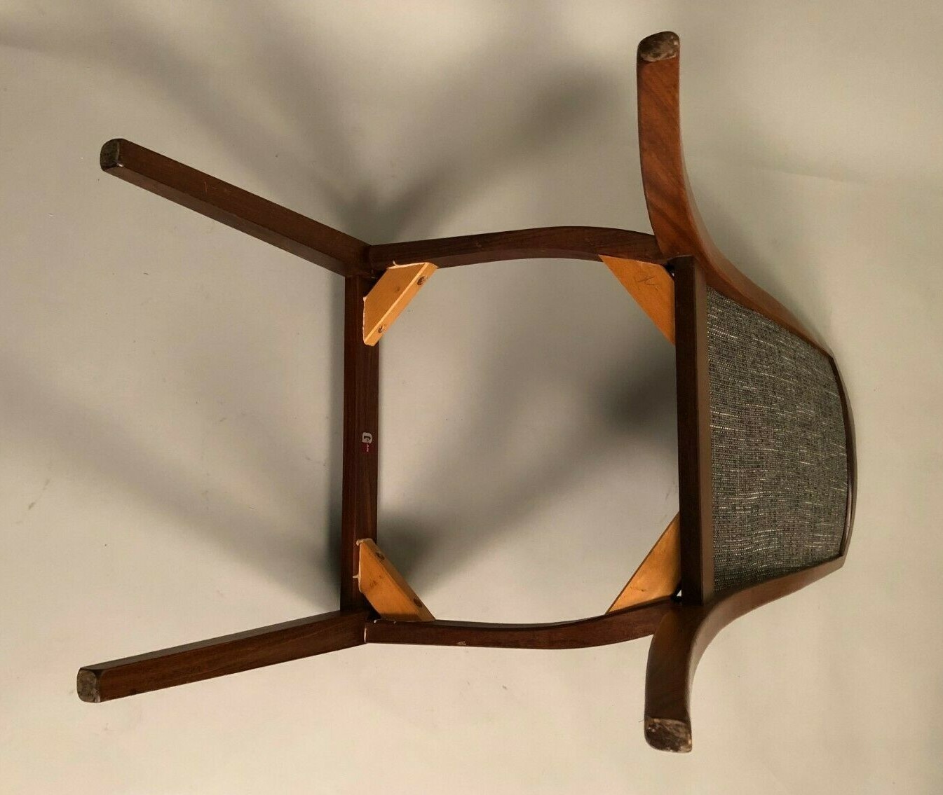 A stylish set of 6 vintage teak dining chairs eBay