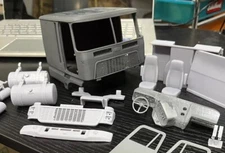 1/25 Ford CL 9000 Cabover Kit 12k 3D Printed