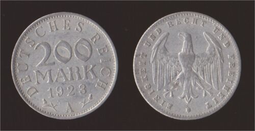 GERMANY 200 MARK 1923 A - Picture 1 of 1