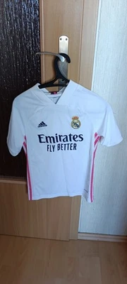 Maillot domicile Adidas Real Madrid 2020-21 garçon M 11-12 ans - Photo 1/4