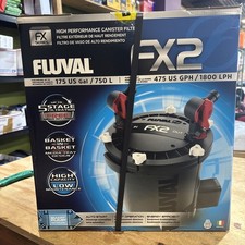 Fluval FX2 High Performance Canister Filter   For Aquariums up to 175 US Gallons