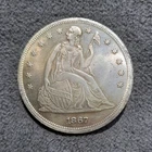1867 Dollar United States Seated Liberty US Coin KM#100