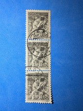 1954 Czechoslovakia Strip Of 3. Underground Coal Miner, Occupation Series