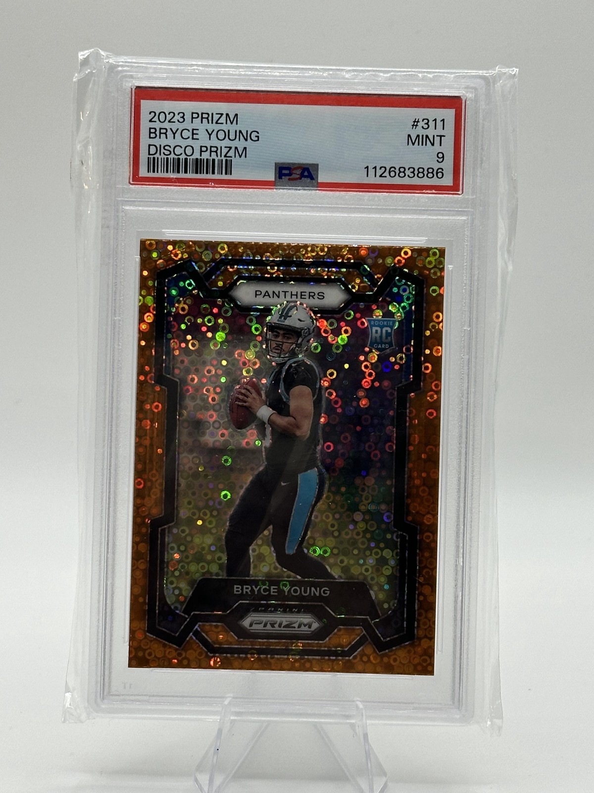 2023 Panini Prizm #311 Bryce Young Disco PSA 9