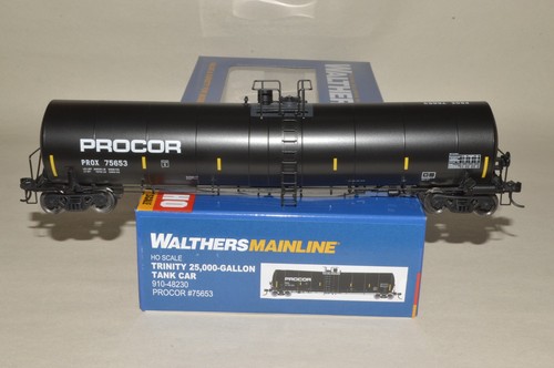 Tren cisterna escala HO Walthers Trinity 25k galones PROCOR 75653 | Zustand: New