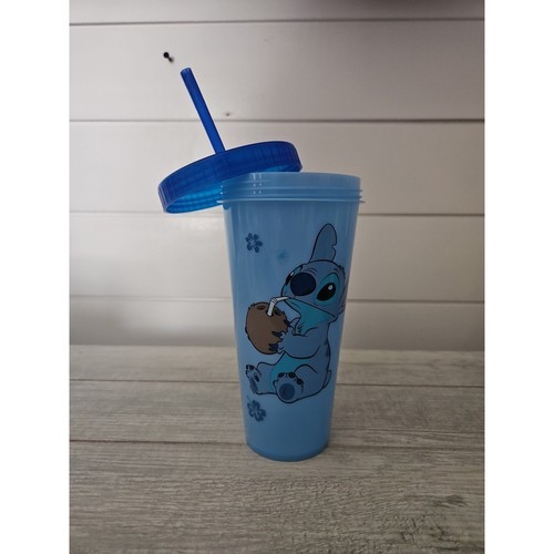Disney Lilo & Stitch Cool Coconut Color-Changing Plastic Tumbler