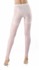 MeMOÍ Bridal ELEGANCE Sheer All Over Dot Control Top Pantyhose
