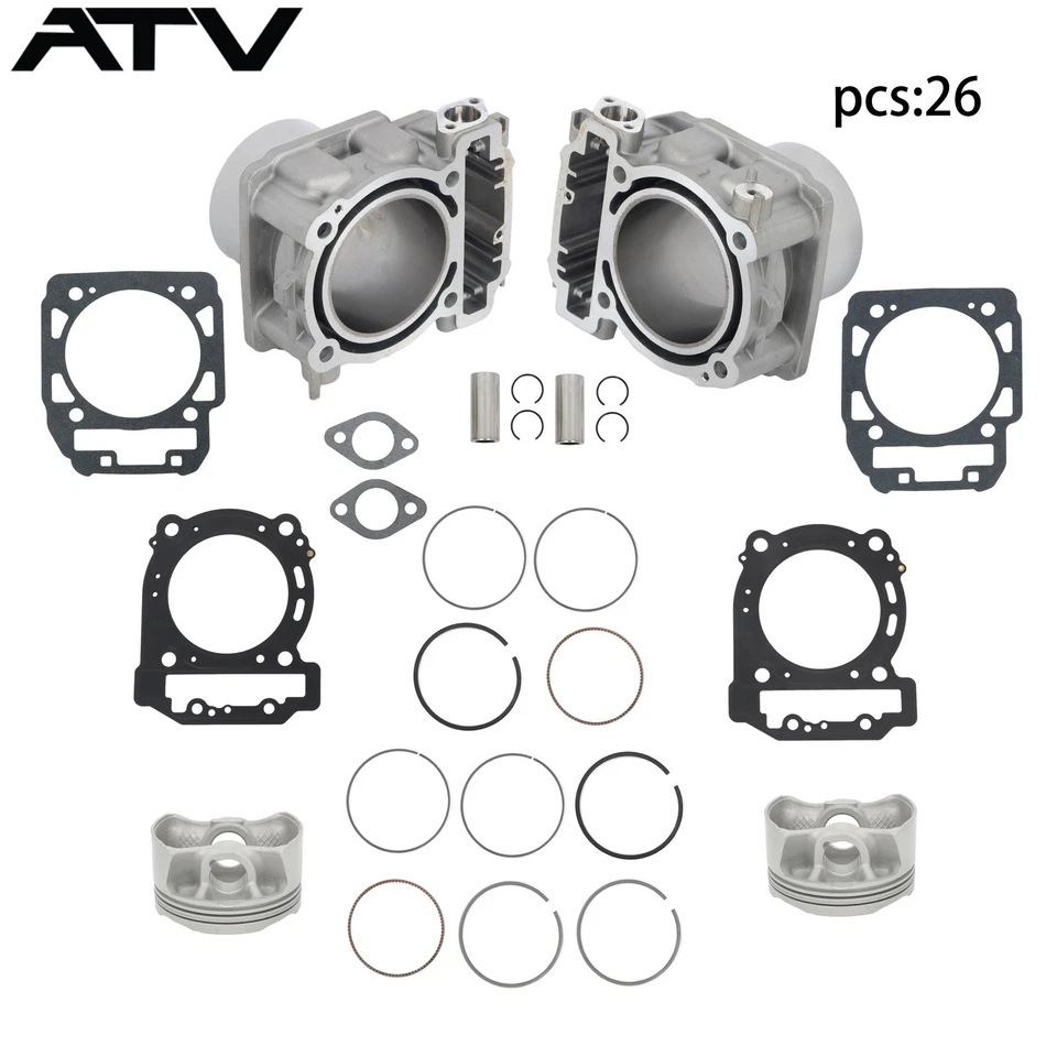Kit de pistón de cilindro para Can-am Commander Renegade Outlander 1000 2011-2017 Foto 3 de 4